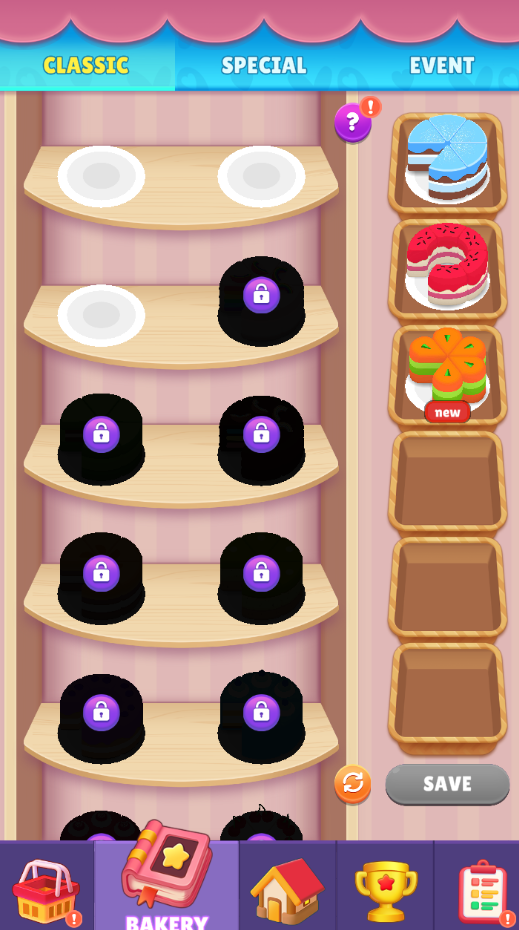 蛋糕分类(cake sort)益智3D免广告下载