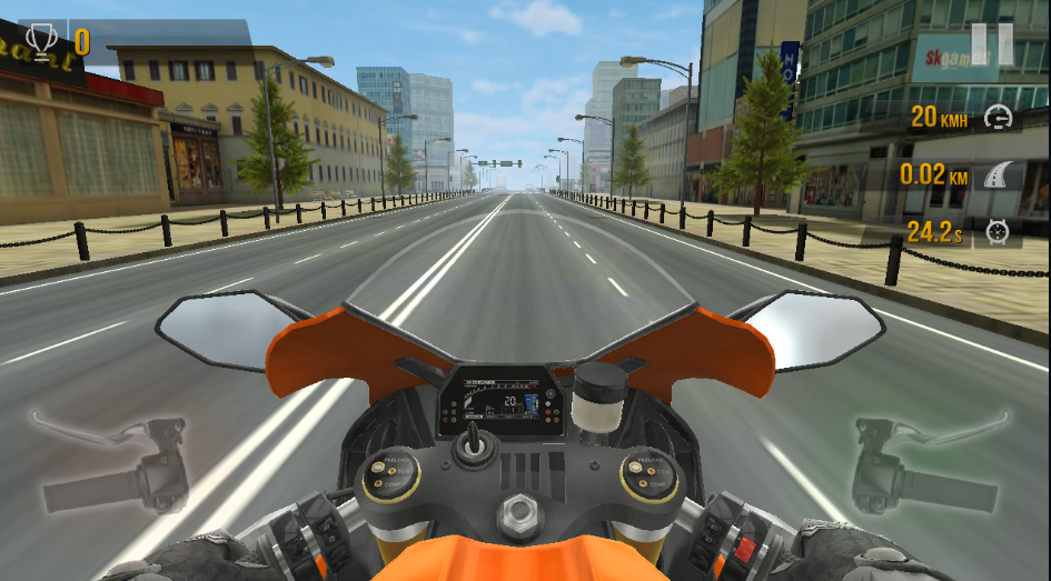 公路骑手3D游戏无限货币下载(Traffic Rider)