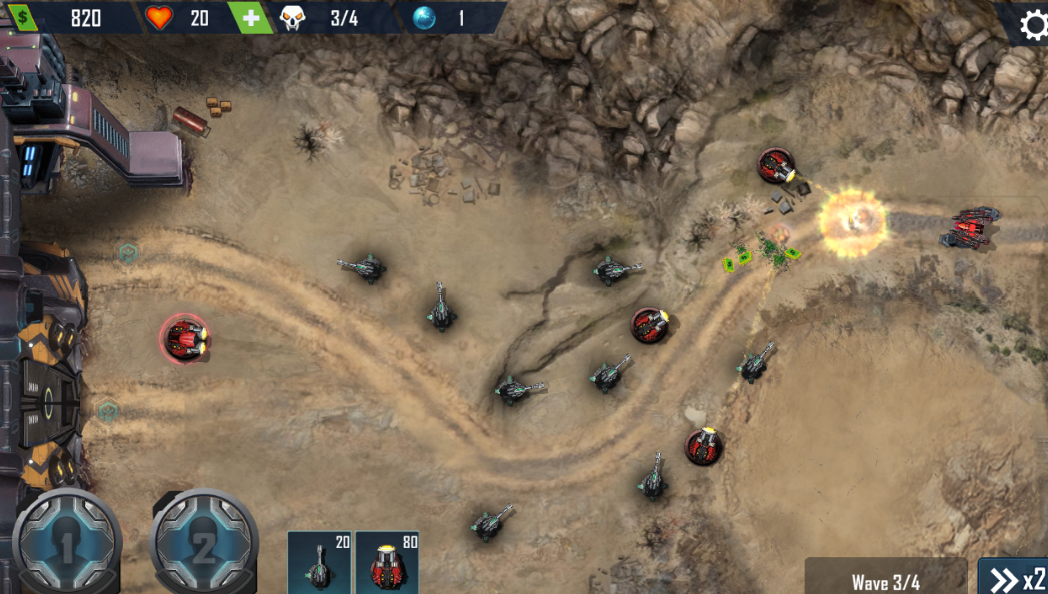 塔防传奇4科幻塔防无限金币版下载(Defense Legend 4)